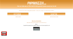 Desktop Screenshot of les-paparazzix.com