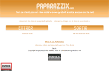 Tablet Screenshot of les-paparazzix.com